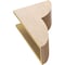 Ekena Millwork 7"W x 14"D x 21"H Classic Crestline Rough Cedar Woodgrain TimberThane Corbel, Primed Tan CORUR07X14X21CRERCPR - alternate 6